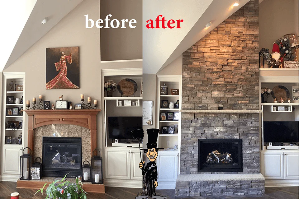 Akraba Construction fireplace improvement before and after images.png