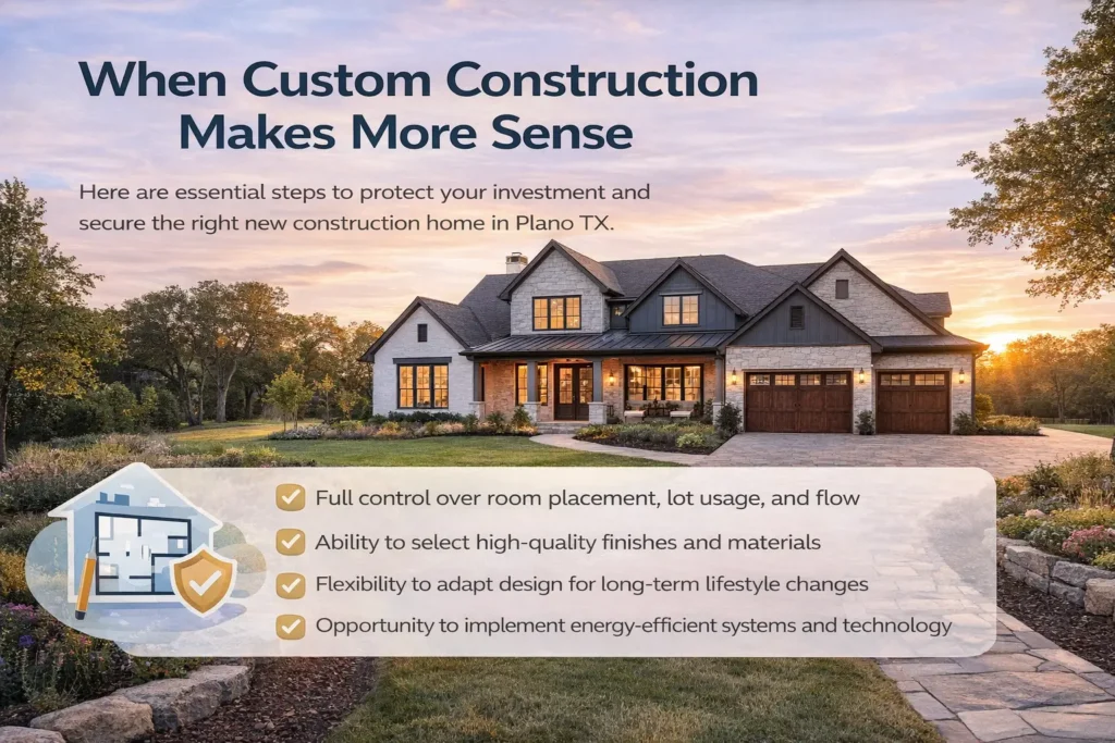New Construction Homes in Plano TX