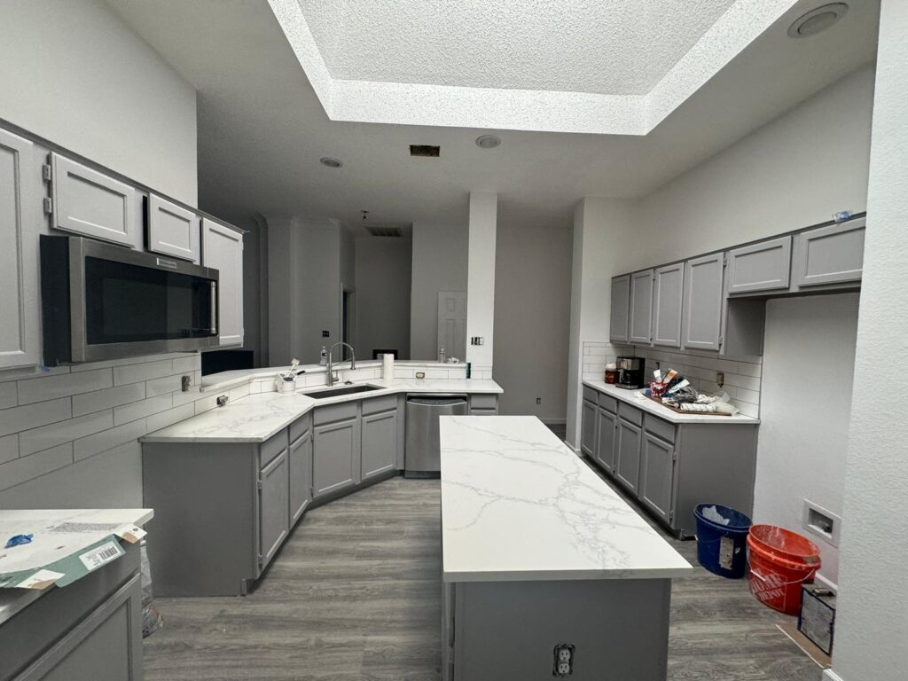 Akraba Construction jobs kitchen after