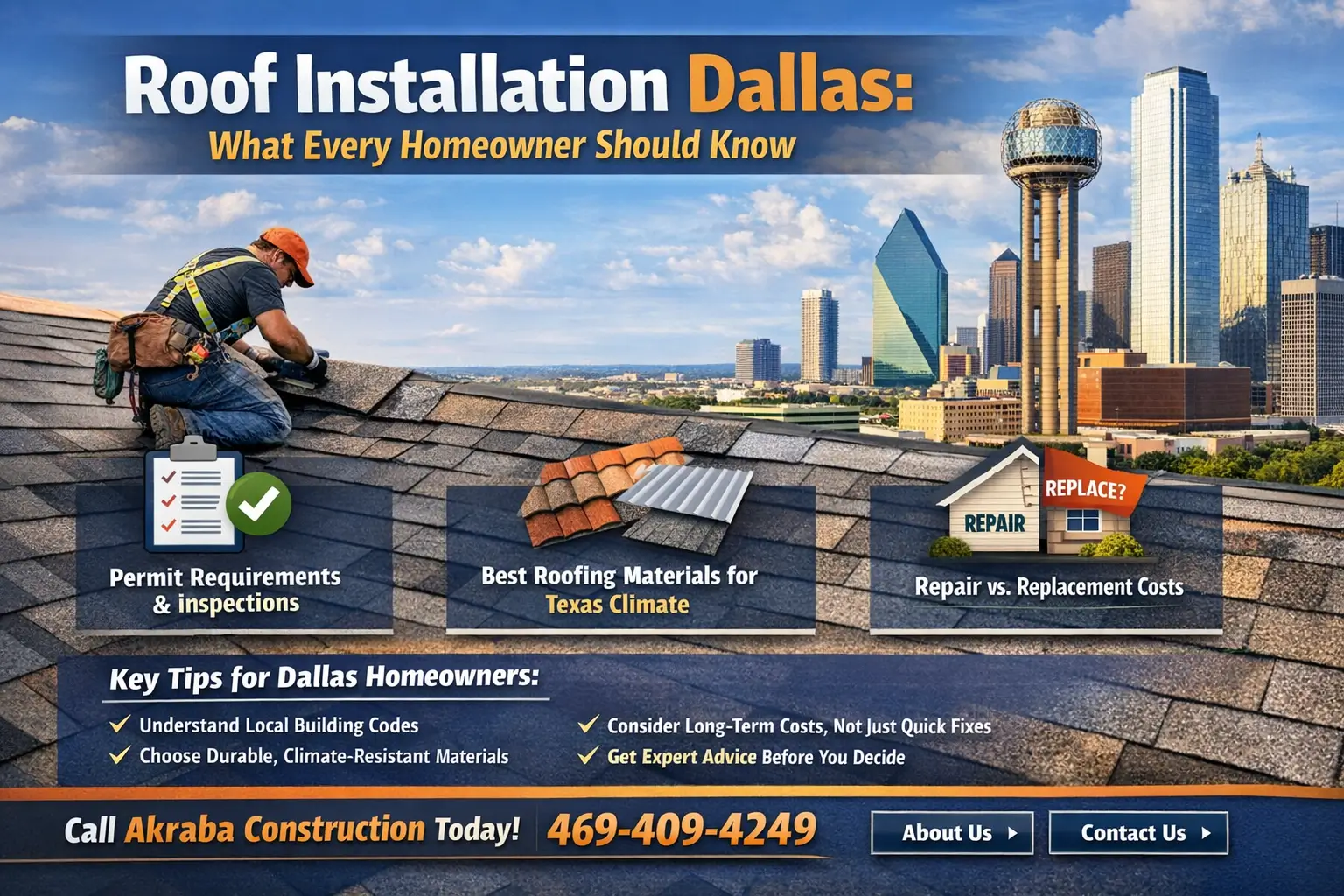 roof installation dallas